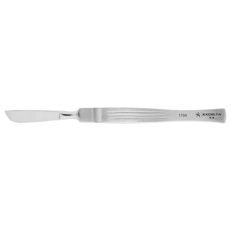 Scalpel, One Piece Handle and Blade, Straight, Stainless Steel